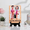Personalized Forever Us Caricature