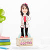 Gift Personalized Future Doctor Caricature For Girls