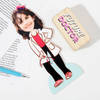 Buy Personalized Future Doctor Caricature For Girls