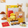 Personalized Golden Bliss New Year Treats Family Hamper Online