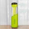Personalized Green Infuser Glass Bottle
