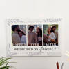 Personalized Happily Ever After Wedding Photo Frame