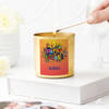 Personalized Happy Diwali Metal Candle