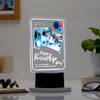 Gift Personalized Happy Friendship Day LED Lamp - Black Base