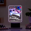 Personalized Happy Friendship Day LED Lamp - Black Base