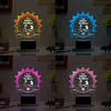 Shop Personalized Happy Raksha Bandhan Black Base LED Lamp