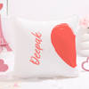 Buy Personalized Heart Couple Cushions - Set Of 2