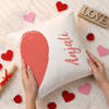 Shop Personalized Heart Couple Cushions - Set Of 2