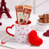 Personalized Heart Mug Hamper Online