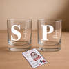 Personalized Hearthside Whiskey Glass Duo