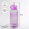 Gift Personalized Hydration Tracking Lilac Water Bottle
