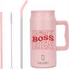 Buy Personalized In My Boss Era Powder Pink Tumbler - 1500 ml