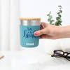 Shop Personalized Insulated Mug With Bamboo Lid