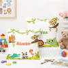 Personalized Jungle-Themed Cushions For Kids - Set Of 2