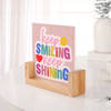 Buy Personalized Keep Shining Double-Sided Frame For Kids