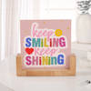 Shop Personalized Keep Shining Double-Sided Frame For Kids