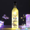 Personalized LED Frosted Glass Bottle for Diwali Online