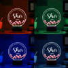 Buy Personalized LED Lamp For Women's Day