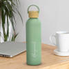 Personalized Light Green Vacuum Insulated Water Bottle