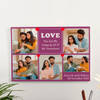 Personalized Love Canvas Photo Frame