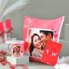 Personalized Love Cushion And Mug Valentine's Day Combo Online