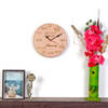Gift Personalized Math Lover Wooden Wall Clock