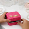 Personalized Mini Jewellery Organizer Box - Pink