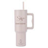 Shop Personalized Oat 1200ml Vacuum Tumbler With Handle And Straw