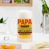 Personalized - Papa Knows Everything - Father's Day Beer Mug