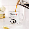 Personalized Penguin Love Mug