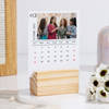 Buy Personalized Photo Desk Calendar With Wooden Base