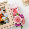 Buy Personalized Photo Frame And Floral Bliss For Raksha Bandhan