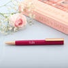 Gift Personalized Pink Matte Finish Ball Pen