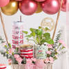 Gift Personalized Planter And Treats Birthday Hamper