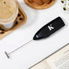 Gift Personalized Portable Frother - Black