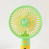 Shop Personalized Portable Hand Fan - Green And Yellow