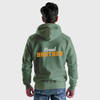 Gift Personalized Proud Brother Unisex Zipper Hoodie - Sage Green