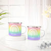 Buy Personalized Rainbow Coffee Mug - Set Of 2
