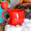 Personalized Red Ceramic Mother's Day Mug