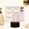 Shop Personalized Relationship Check-In LED Lamp