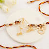 Personalized Resin Initial Rakhi