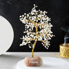 Personalized Rose Quartz Gemstone Tree For Peace - 500 Chips