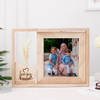 Gift Personalized Rotating Mother's Day Wooden Photo Frame