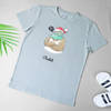 Gift Personalized Santa T-shirt For Men - Sage Green