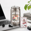 Personalized Silver Coke Can For Secret Santa