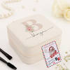 Personalized Small Beige Jewellery Organiser Christmas Gift