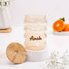 Shop Personalized Spiral Glass Tumbler With Bamboo Lid And Straw