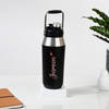 Personalized Stainless Steel Black Water Bottle For Her