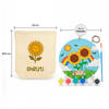 Gift Personalized Sunflower DIY Wall Art Painting Board Kit For Kids