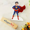 Gift Personalized SuperBoy Caricature for Kids